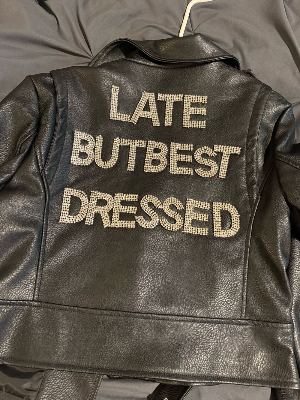 AzaleaWang vegan leather jacket